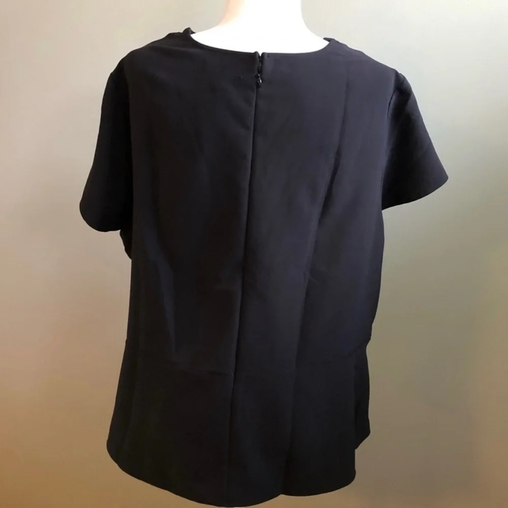 Lane Bryant Lace Peplum Top - Picture 3 of 4